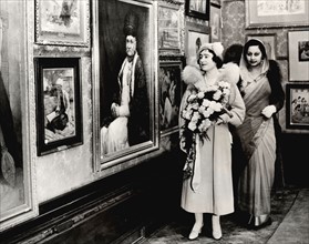 Hindu art exhibition in London, 1934