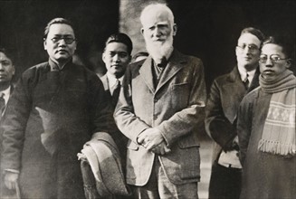 George Bernard Shaw et Hung Sung, 1933
