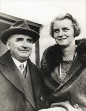 Paul Claudel et sa fille Reine