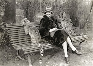 Madame Wentwurth, exploratrice américaine, 1927