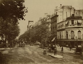 Paris. The Boulevard des Italiens.