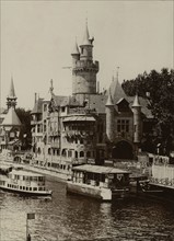 Paris. Exposition Universelle de 1900. Entrée du Vieux Paris.