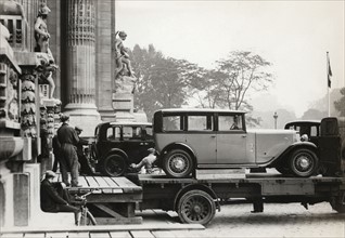 Auto show in Paris, 1931
