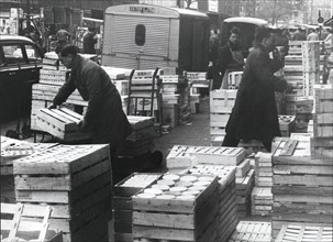 Settlement of the market in Paris