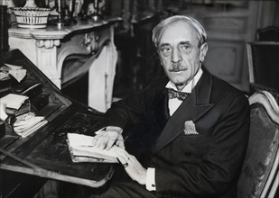 Paul Valery at his office