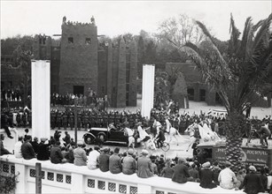 Inauguration ceremony of the Colonial Exhibition in Paris, 1931
