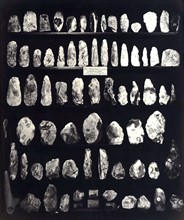 Flint implements, British Museum