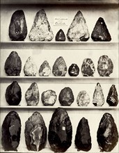 Flint implements, British Museum