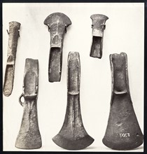 Prehistoric axe heads, British Museum