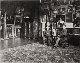 George Peter Alexander Healy in his studio