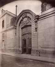 Atget, Hôtel de la Comtesse de Verrue à Paris