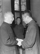 Lu Zhong Lin and Pu Yi are reunited in Beijing in October 1961