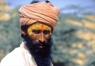 Portrait de Sadhu
Jaisalmer, Rajasthan, Inde.