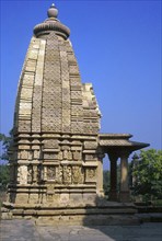 Petit temple à Khajuraho, en Inde