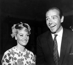 Sean Connery With Wife Diane Cilento
