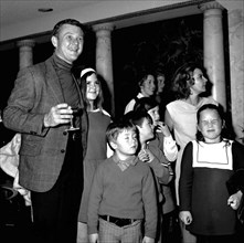 Martin Milner And Family