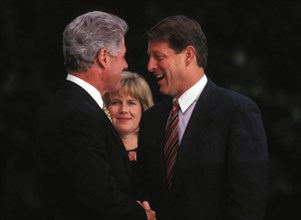 Al Gore With Wife Tipper Gore