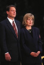 Al Gore With Wife Tipper Gore