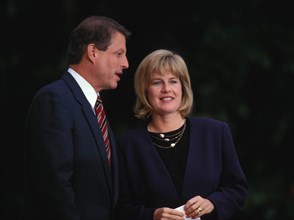 Al Gore With Wife Tipper Gore