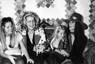 Cher With Sister Georgianne Lapiere
