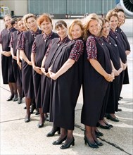 Pregnant British Airways Stewardesses