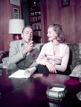 Humphrey Bogart With Lauren Bacall