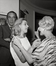 Anthony Quinn And Wife Yolanda, Anita Louise