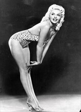 Jayne Mansfield in Leopard, Classic Pinup Pose