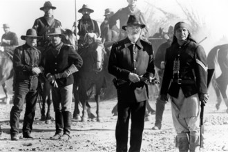 Jan. 1, 2011 - ROBERT DUVALL, GENE HACKMAN AND STEVE REEVIS IN A SCENE  FROM ''GERONIMO: AN