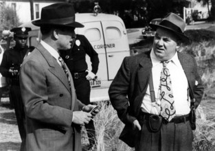 Jan. 1, 2011 - ROBERT DUVALL AND KENNETH McMILLAN IN A SCENE FROM ''TRUE CONFESSIONS''..Â©SN/