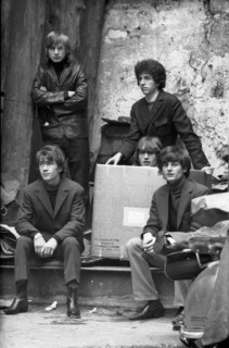 Le groupe de rock Les Tarés, 1964
