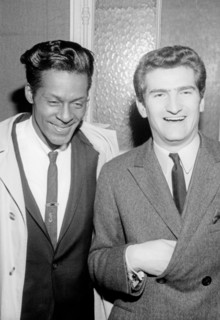 Chuck Berry et Eddy Mitchell, 1965