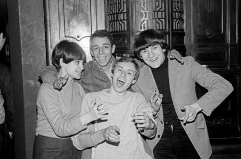Cléo, Hadi Kalafate, Richard Fontaine et Jean-Claude Channe, 1964