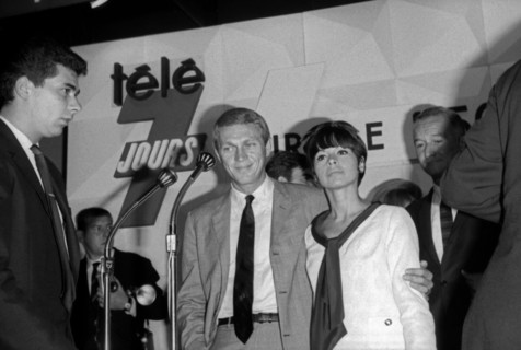 Steve McQueen et Neile Adams, 1964