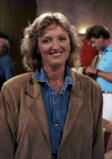 Charlotte de Tuckheim on the set of "Dessinez c'est gagné", 1989