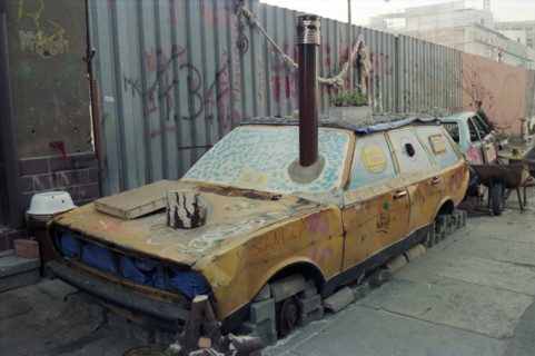 Berlin après la chute du Mur, en novembre 1989