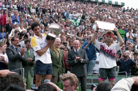 Finale du tournoi de Roland-Garros en 1990