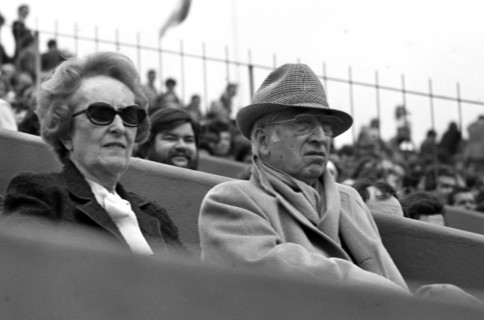René Lacoste et Simone Thion de La Chaume, 1978