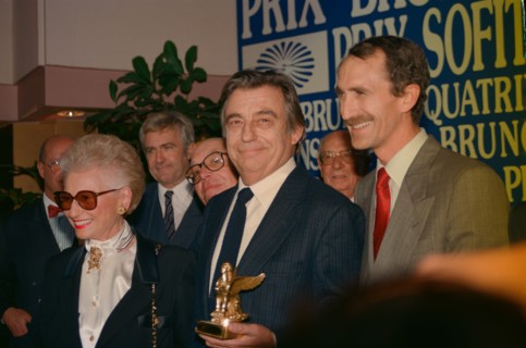 Paulette Coquatrix et François Périer
