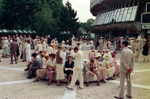 Tournage de la série Hercule Poirot