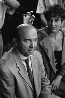 Gérard Jugnot et Philippine Leroy-Beaulieu, 1991