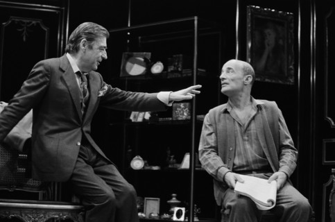 François Périer et Bernard Haller, 1985