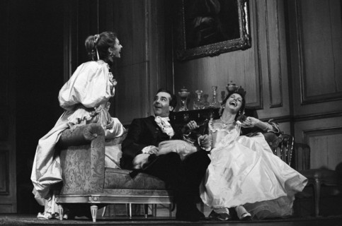 "La Répétition (ou l'Amour puni)", au théâtre Edouard VII en mars 1986