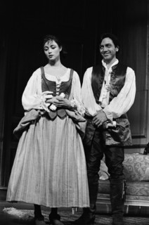 "La Répétition (ou l'Amour puni)", au théâtre Edouard VII en mars 1986