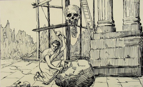Henri Tattegrain, L’Apprenti taillant sa pierre