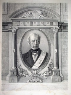 Portrait of Jean-Pons Viennet, A. Sauvaire