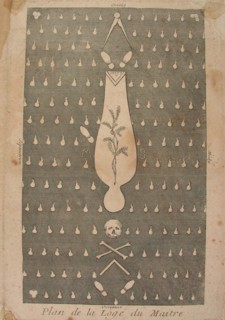 Plan de la loge de Maître