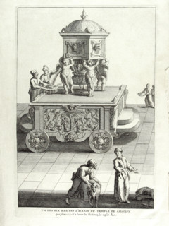 Bassin d’airain du temple de Salomon qui servait à laver les victimes