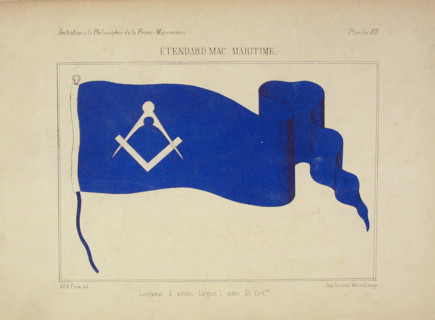 Masonic maritime standard, P. Maillot