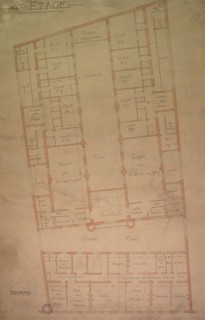 Plans du Grand Orient de France, 4e étage